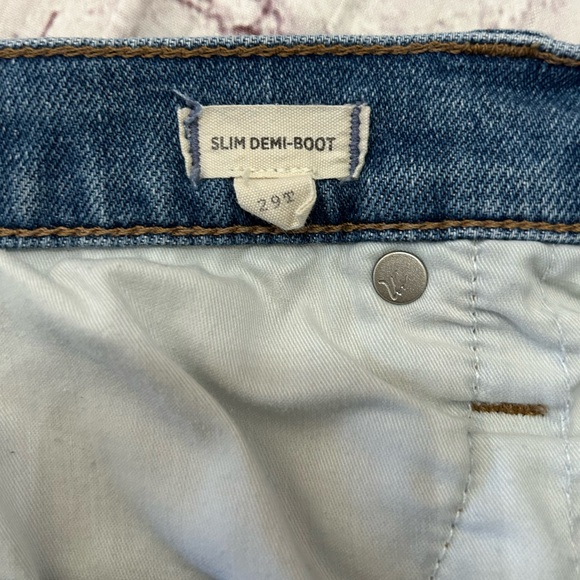 Madewell Women's Blue Boot Cut Jeans - Picture 8 of 10